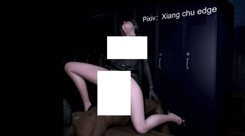 图片[2]-[3D/动态/VAM] Xiang chu edge：残次品-林静姝 屈从于黑涩jugen的极品旗袍 [sw212578][1.4G/BD]