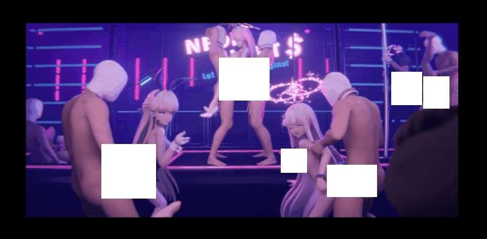 【MMD/紙飛行機/纯啪】24.1月新作：蔚蓝档案：夜店酒吧盛宴 Neon Bar Party[sw2162545]【812m/2k/百度】-小树基地