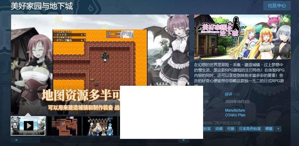 图片[2]-【RPG+SLG/中文】美好家园与地下城 Ver1.4 追加角涩DLC 官方中文步冰版【新作/CV/2.4G】