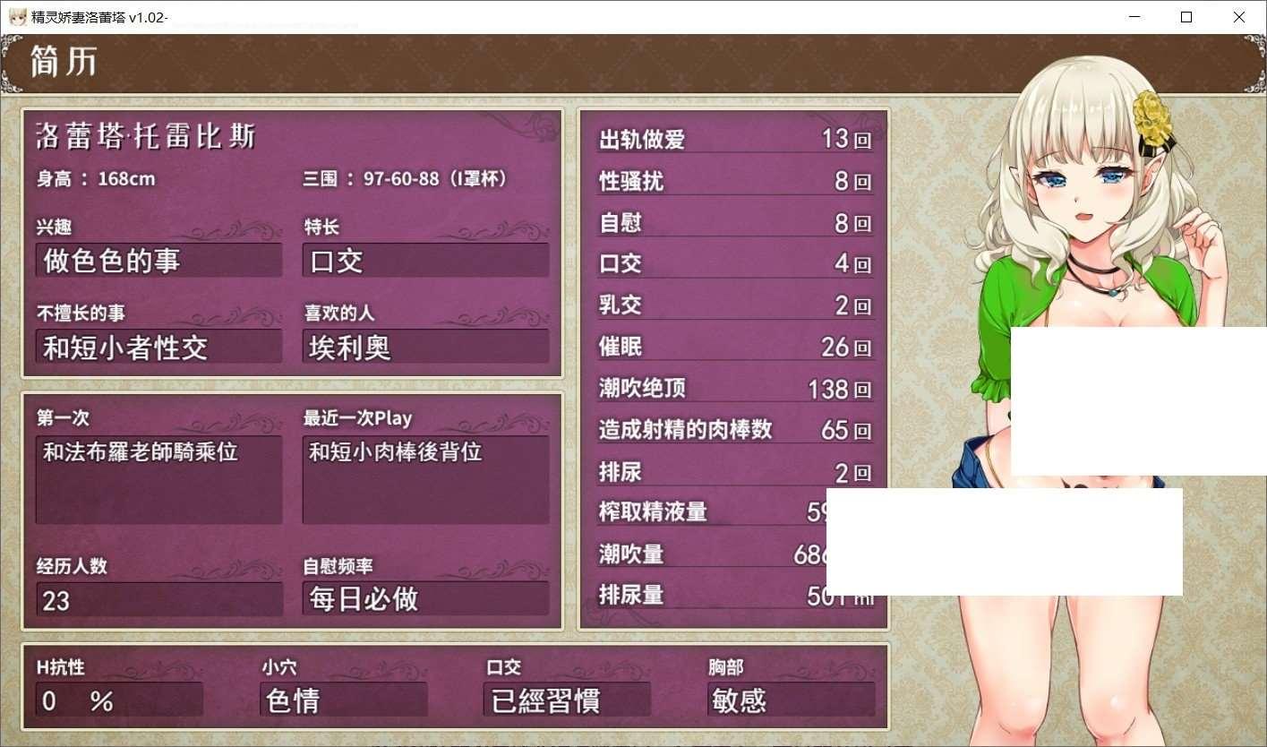 图片[3]-【爆款绿帽RPG/中文/动态CG】精灵娇妻洛蕾塔 V1.02 STEAM官中步冰版+存档【新作/1.2G】