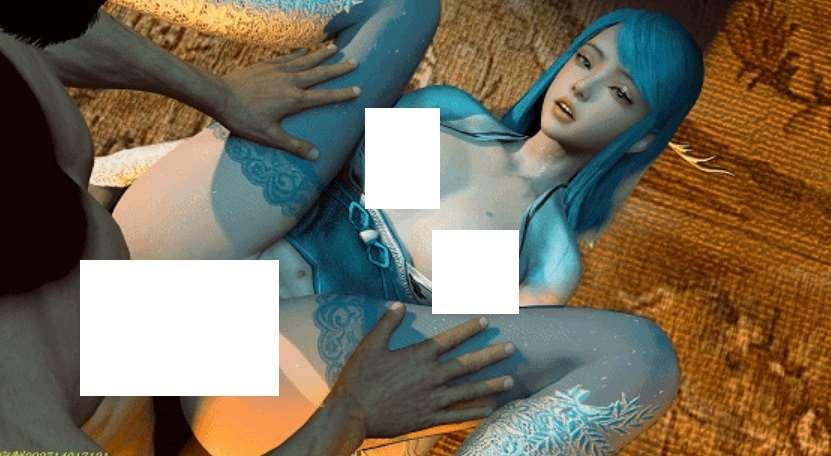 图片[2]-[3D/动态/VAM] 115313wang：诸天纪-秋月华合集 古装白丝御姐 爆插水嫩白虎学 [3.8G][115qyh]