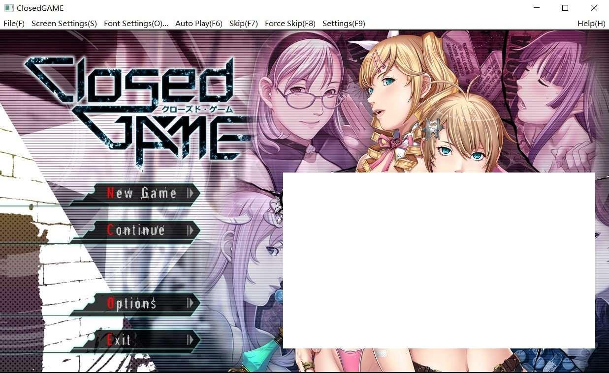 【极品ADV/汉化】[聖少女] 封闭游戏：Closed GAME AI精翻汉化步冰版【新汉化/CV/4G】-小树基地