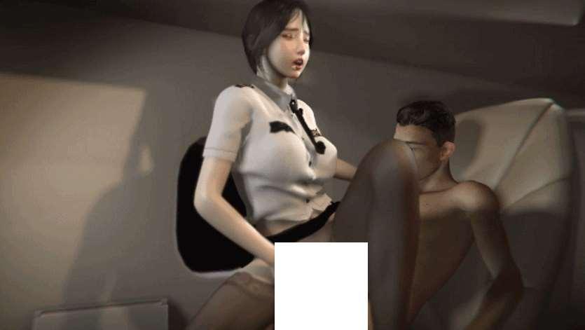 图片[2]-[3D/动态/VAM] VAMbro：头等舱 极品黑斯空姐航空骑乘位榨精服务 [中配] [BROtdc][1.2G]