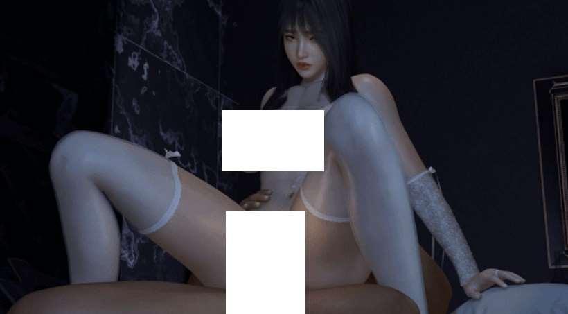 图片[2]-[3D/动态/VAM] Vamonly：Until dawn after 精致黑长直美人 过膝白丝太诱人[VAuda] [626M]