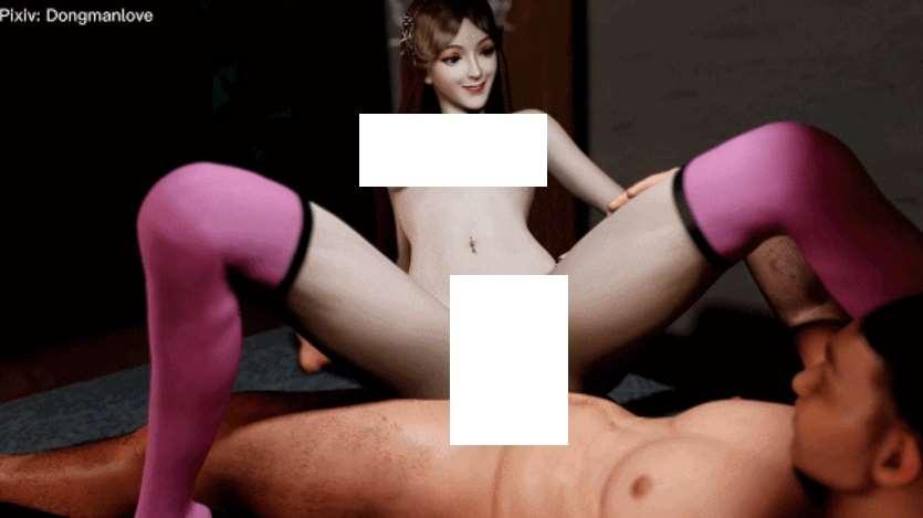 [3D/动态/VAM] Dongmanlove：2-宁荣荣 极品银娃少女 鲜嫩侍奉 [1.1G] [D256782020]-小树基地