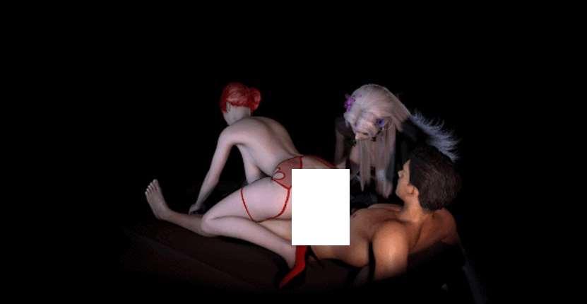 图片[2]-[3D/动态/VAM] Dongmanlove：142-雅妃&小医仙 姐妹花寄情双飞 [D142][1.7G]