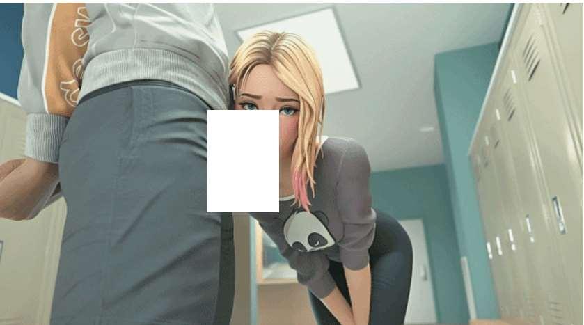 [3D/无修/CV] HydraFXX 3月新作：Gwen Stacy 格温 室被侵犯中出的金发少女[HydraFXX2403] [511M]-小树基地