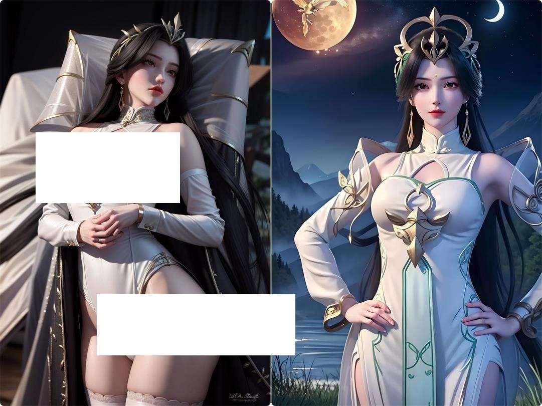 [合集] 【3D全彩/无修】国漫女主-AI超高渲染 (徐欣.大娘.女武神.苏媚.柳神等)【500M】-小树基地