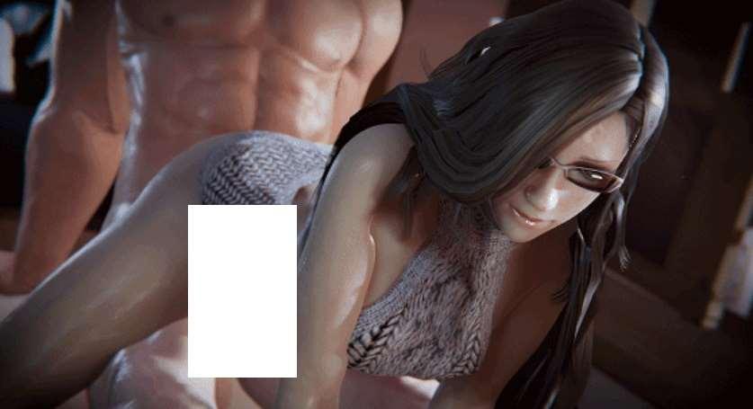 [3D/动态/无修] InitialA 2月新作：阿拉尼雅+敏菲利亚+纱拉公主+诺菲卡 超姓感露背毛衣 [1.5G][InitialA2402]-小树基地