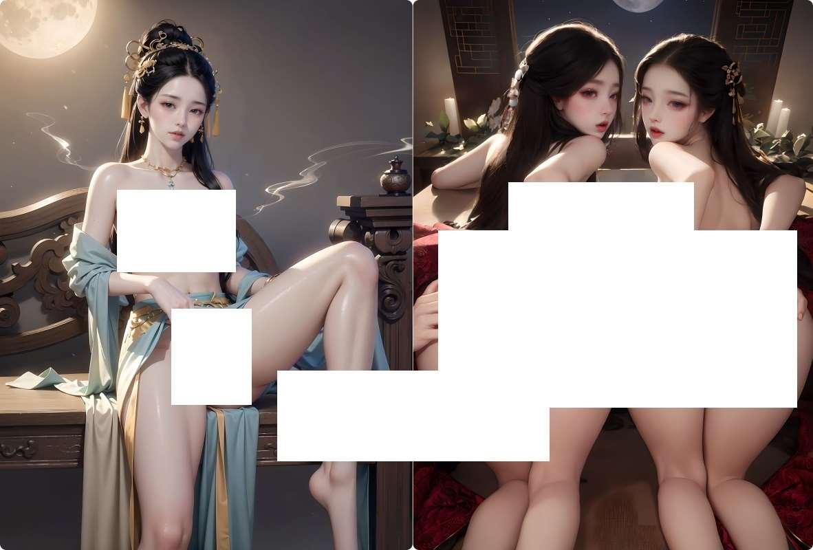 图片[3]-[3D漫画] 【3D全彩/无修】风花仙-仙子的屁股-AI超高渲染 (完/孕妇/女仙反差婊)【140M】