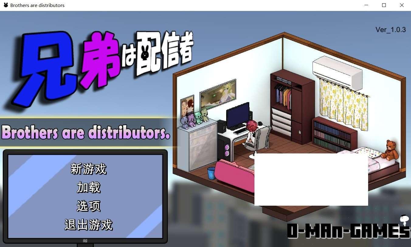 [日系] 【经营SLG/中文/全动态】NTR草粉兄弟二人直播配信 Ver1.03 DL官方中文版【新作/1.8G】-小树基地