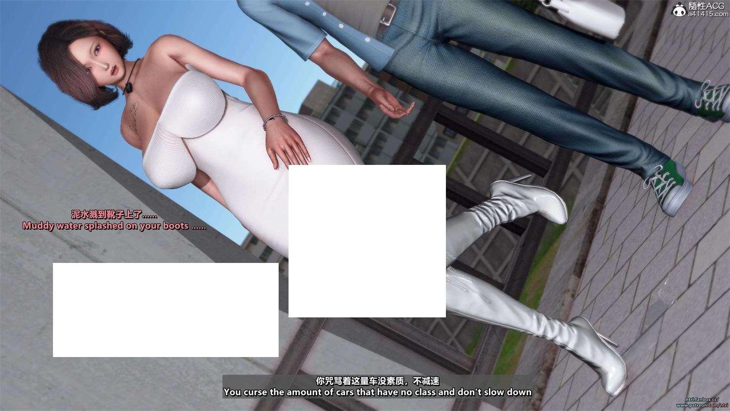 [3D漫画] 【3D全彩/无修】舔够日记-奥莉篇-高冷女神也不过是别人的 (完/高画质)【525M】-小树基地