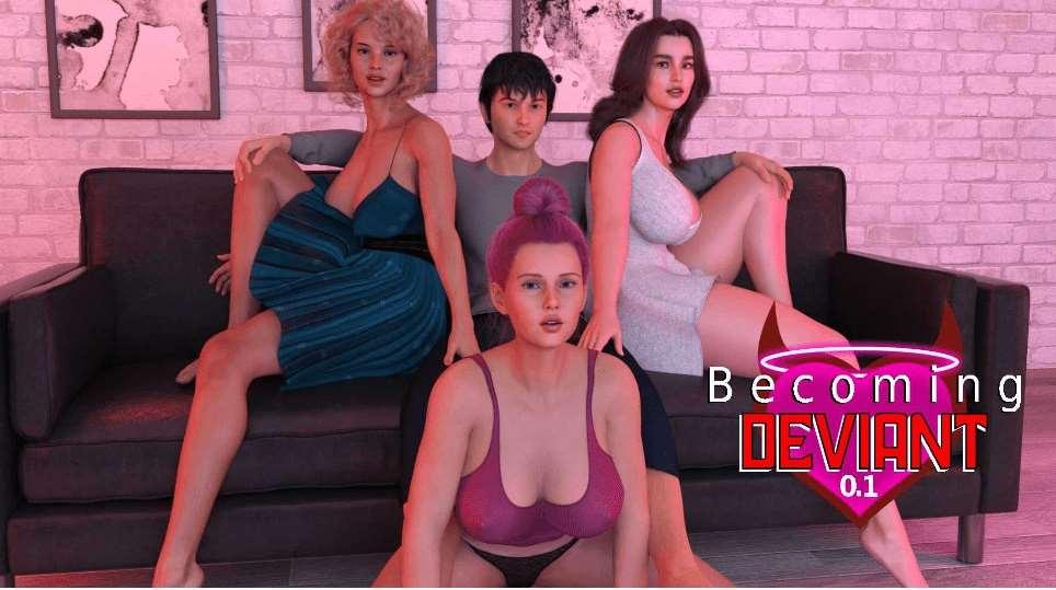[PC/安卓SLG游戏] [欧美SLG/彩云机翻]变得越轨 Becoming Deviant v0.1 PC+安卓[1.4G/百度]-小树基地