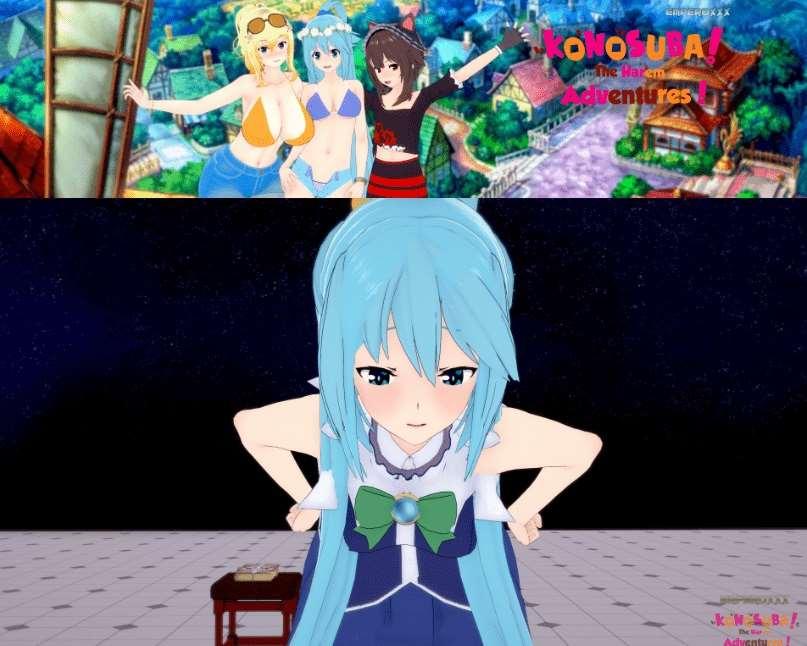 [PC/安卓SLG游戏] [沙盒SLG汉化动态]木叶后宫历险记 KonoSuba The Harem Adventures v1.7[双端1.31G/BD]-小树基地