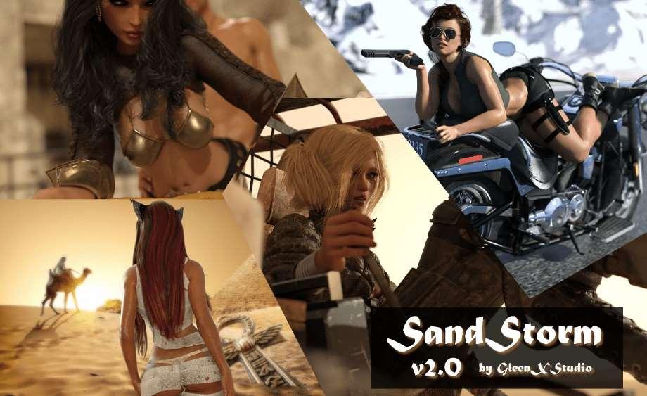 [PC/安卓SLG游戏] [欧美SLG汉化]沙尘暴 埃及故事 SandStorm V2.01 汉化版[双端1.86G/BD]-小树基地