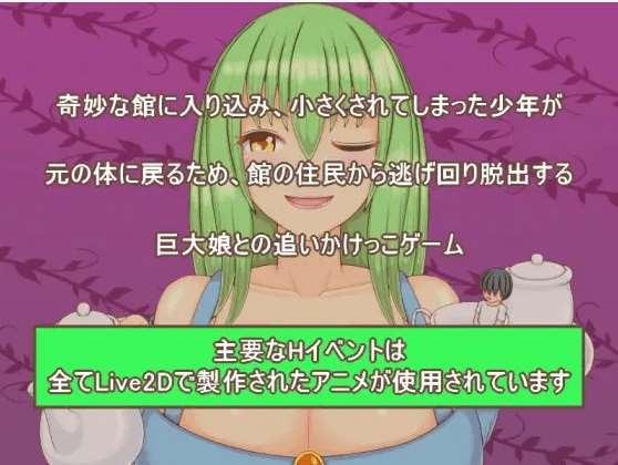 [PC-RPG游戏] 【RPG/机翻】逃离巨大女姓追逐游戏 / 大きな館のおもてなし[A044273]【1.8G/度盘】-小树基地