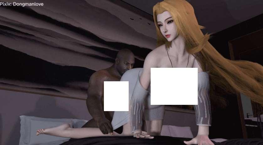 [3D/NTR/VAM] Dongmanlove：38-松本乱菊 金发人齐被黑人上司侵犯中出 [中配] [1G][D381522]-小树基地