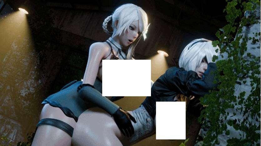[3D/无修/CV] Axcell_CG 2401-03：凯妮+2B+玛莉萝丝+嘉米+毒药+伊莉丝 超粗黑巨根上位骑乘 [918M][Axcell2401]-小树基地