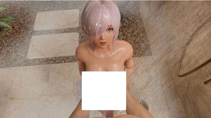 [3D/无修/动态] LazyProcrast 4月新作：Luna Shower 露娜 三无文学少女浴室湿身侍奉 [1.7G][LazyP2404]-小树基地