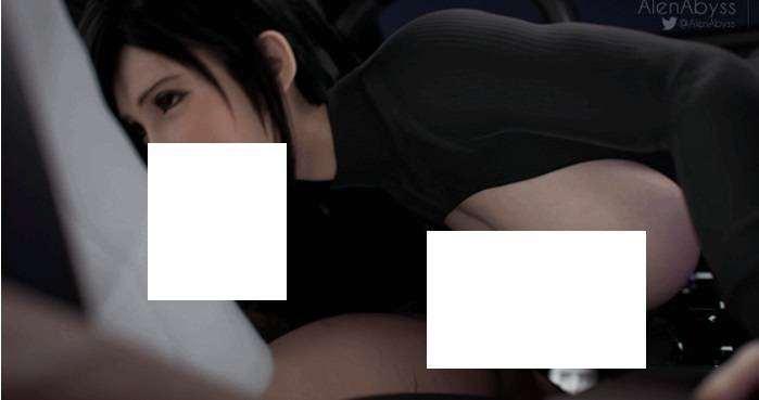 [3D/无修/CV] AlenAbyss 4月新作：Midnight Ride with Tifa 蒂法 极品女神车内侍奉寄情爆中出 [492M][AlenAbyss2404]-小树基地