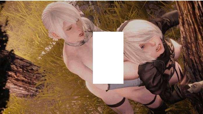 [3D/无修/CV] blackjrXIII 3月新作：2B+凯妮+露娜+暮光 福瑞扶她警告 [428M][blackjrXIII2403]-小树基地