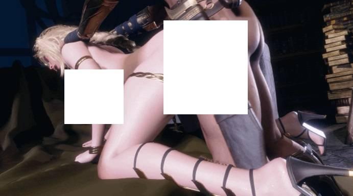 图片[3]-[3D/无修/CV] Bewyx 3月新作：哈莉·奎茵+黑百合+娑娜+玛莉卡 高挑金发御姐姓感翘臀寄情后入 [4.1G][Bewyx2403]