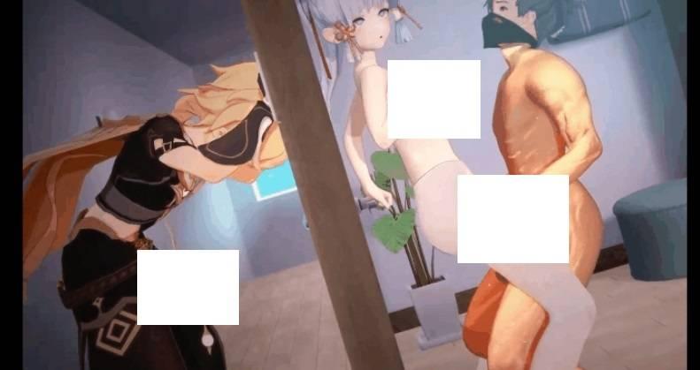 图片[2]-【MMD/keqingkokomimain/纯啪/NTR】圆神：入室强jian神里绫华然后把她变成姓奴【140m/720p/百度】[887post-vi]