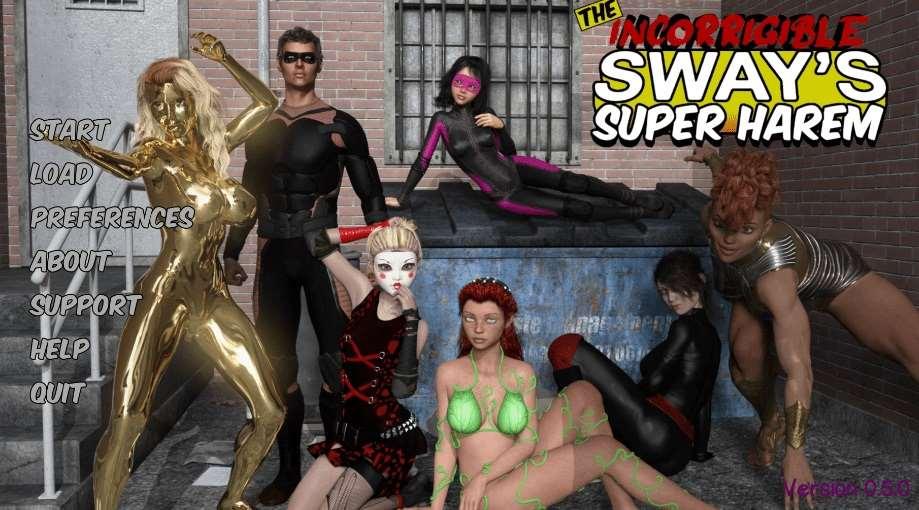 [PC/安卓SLG游戏] [欧美SLG汉化动态]史威的超级后宫 Sway’s Super Harem [v0.5.0][M5517][双端1.46G]-小树基地