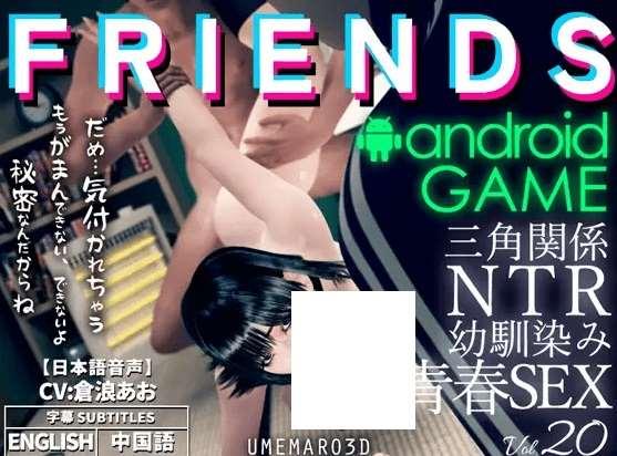 [PC-3D游戏] 【3D/官方中文/新增安卓】朋友游戏 FRIENDS GAME / 寝取り寝取られ2パターン [PC+安卓]【4G/度盘】[A062396]-小树基地