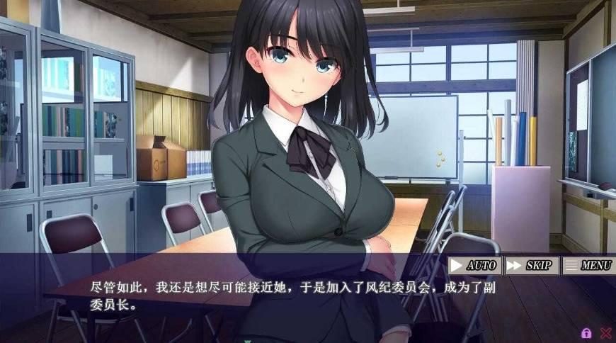 图片[2]-[PC-ADV游戏] 【拔作ADV/汉化】憧憬的风纪委员长和淑女妹妹的突然闯入的现场直播/憧れの清楚な風紀委員長とギャル妹の乱入生ハメライブ配信 AI汉化版+存档[sw32154232]【2G】