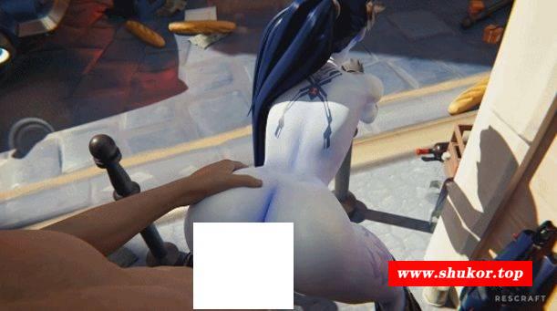 [3D/无修/CV] Rescraft 10月新作：黑百合 性感长腿御姐蜂腰蜜臀激情后入中出 [2.6G/BD][Rescraft 2410]-小树基地