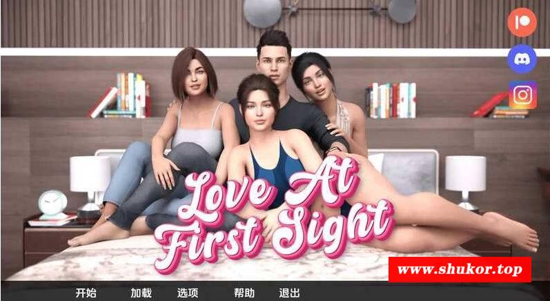 [PC/安卓SLG游戏] 【欧美SLG/汉化/动态】一见钟情/Love at First Sight Ver0.1 汉化中文版【PC+安卓/2G/BD】[zhongqing]-小树基地