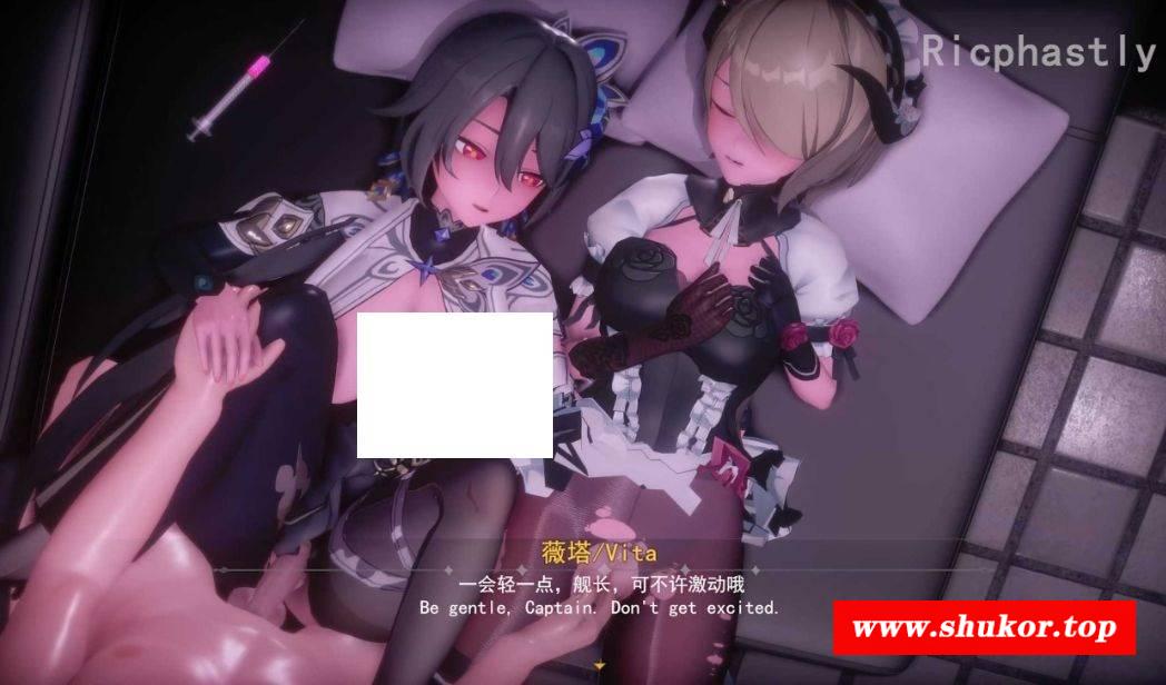 【MMD/ricphastly/纯啪】崩坏：双塔冲鸡~薇塔x丽塔【475m/2160p/飞猫百度】[1647post]-小树基地