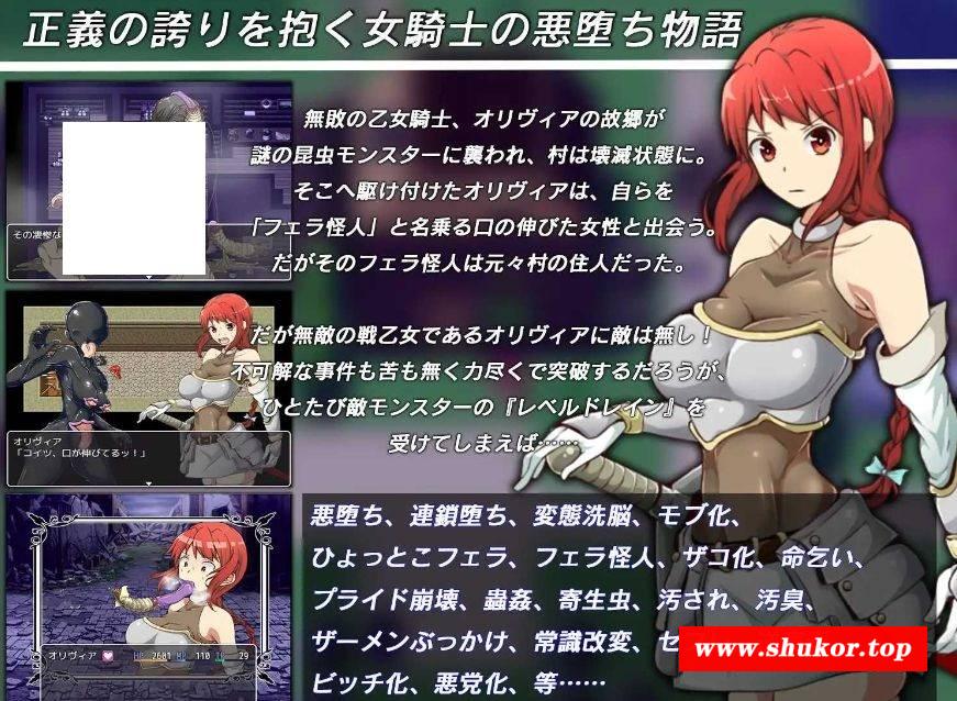 [PC-RPG游戏] 【RPG/汉化】フェラ怪人アミリン～女騎士と悪堕ち洗脳RPG～ Ver2.0 AI汉化版【850M/BD】[nvqishi]-小树基地