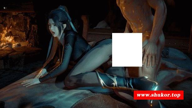 [3D/动态/VAM] 115313wang：定制-剑来-宁姚(黑衣) 冷艳黑丝女侠凌辱侵犯 [1.36G/BD][115nyhy-1080]-小树基地